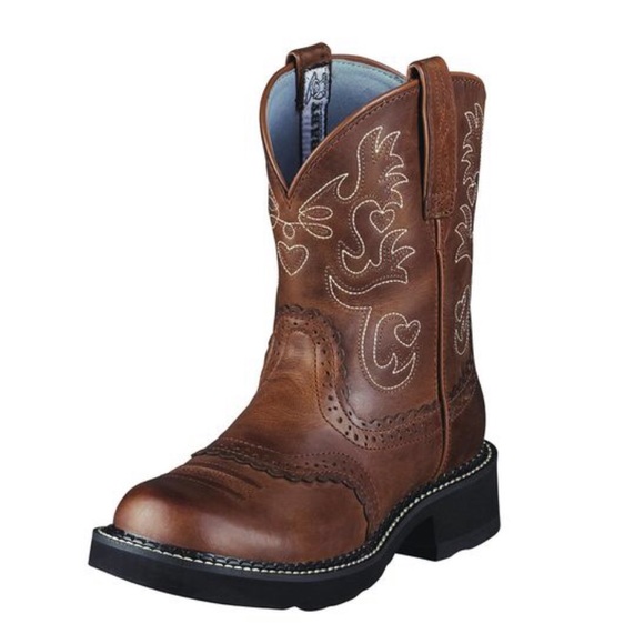 Ariat Shoes - Fatbaby Ariat Saddle Western Boot